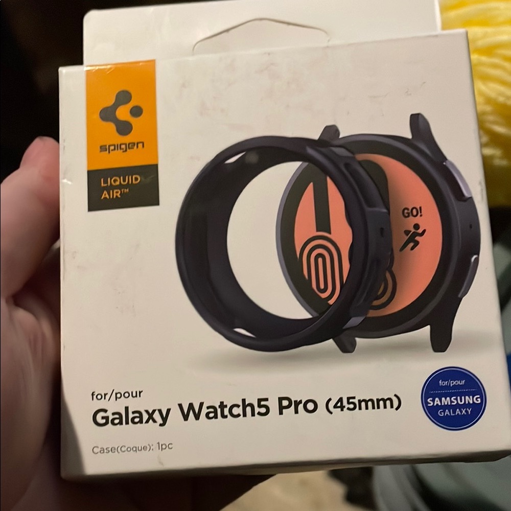 Spigen Liquid Air Case for Samsung Galaxy Watch5 Pro - Black